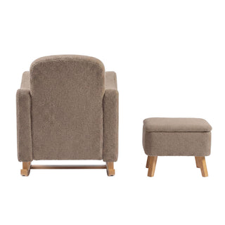 Soother Nursing Chair and Footstool Biscuit Ted product image 4
