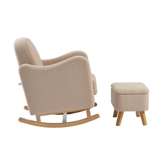 Soother Nursing Chair and Footstool Oat Ted product image 3
