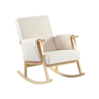 Storyteller Nursing Chair Off White Ted lifestyle image